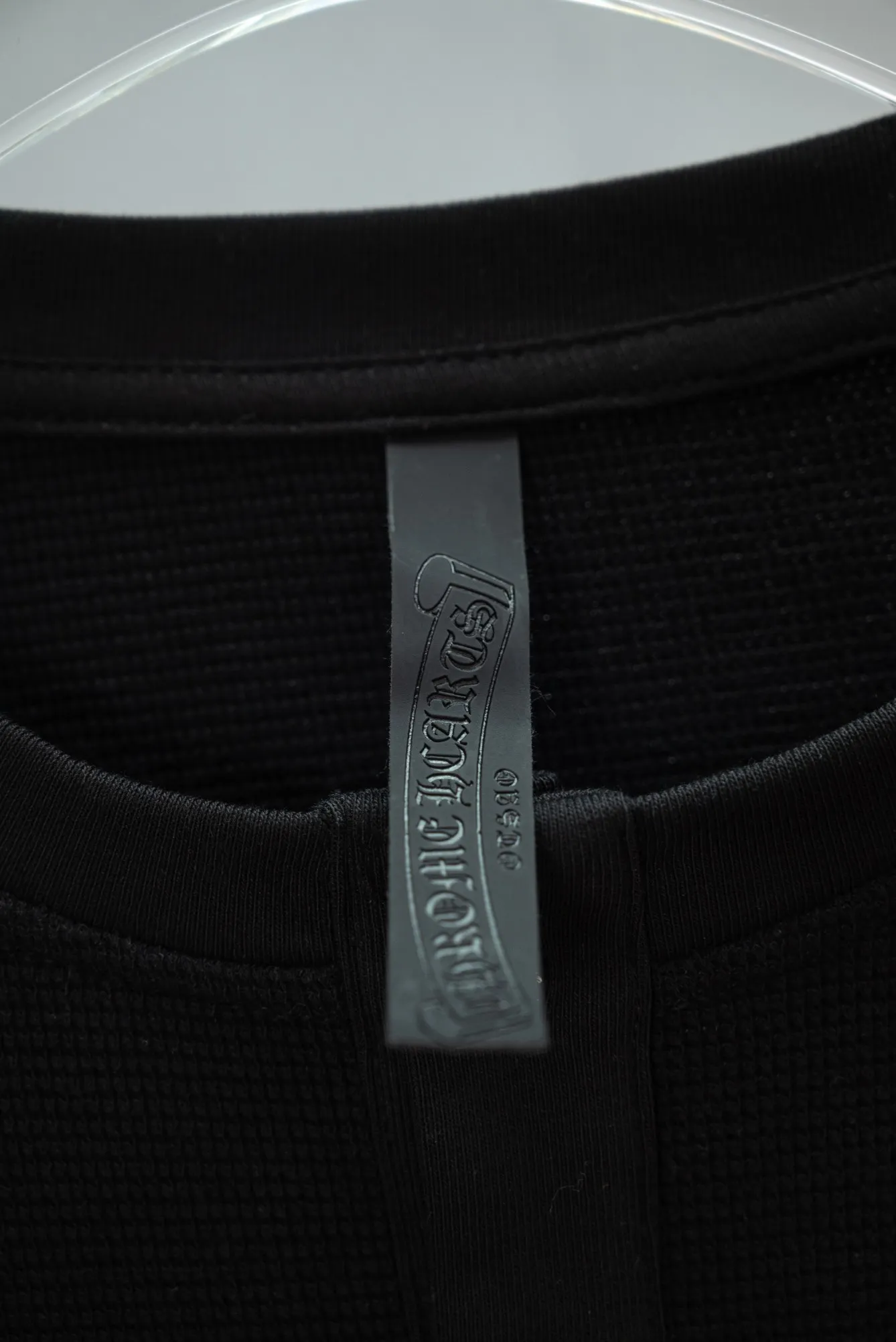 :(G 006) Chrome Hearts/ 【 】Black /Gray 。 【In Stock】S M L （ ） Gray Gray logo Logo Retro Chrome Hearts ，